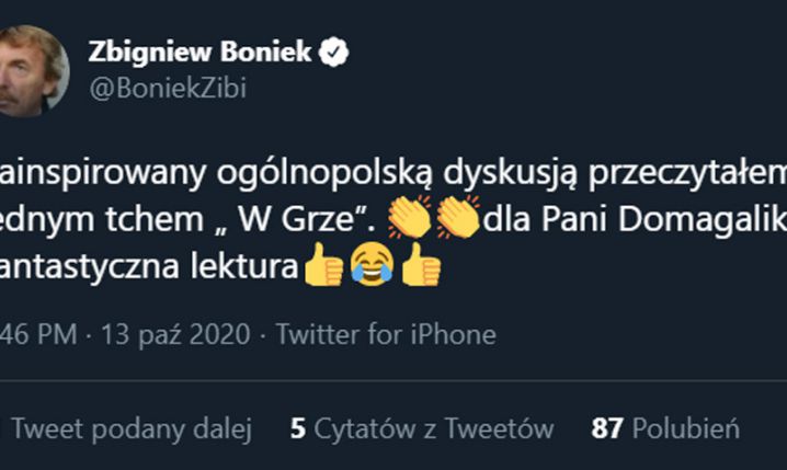 Zbigniew Boniek OCENIŁ książkę o Jerzym Brzęczku... :D